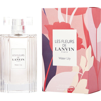 Les Fleurs De Lanvin Water Lily By Lanvin Edt Spray 3 Oz