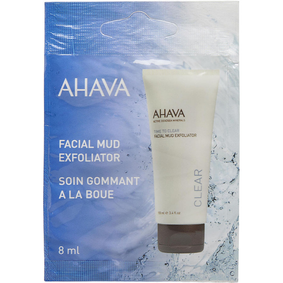 Ahava Time To Clear Facial Mud Exfoliator -- 8ml/0.27oz