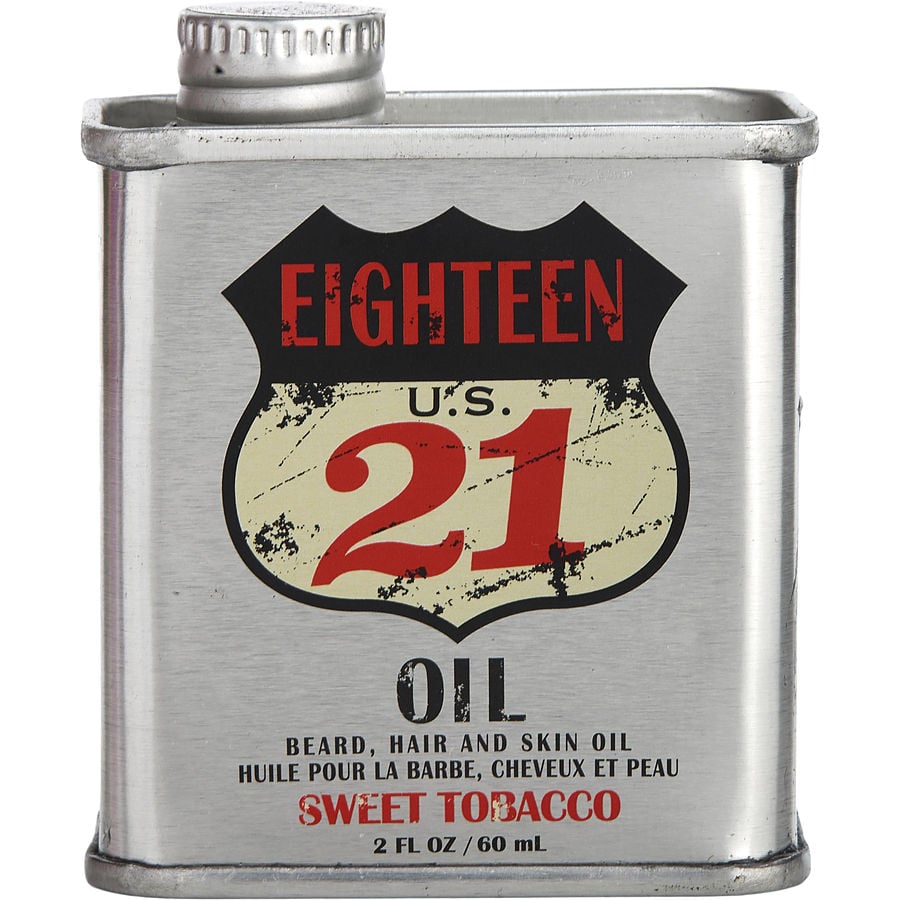 18.21 Man Made Beard, Hair, And Skin Oil Sweet Tobacco 2 oz
