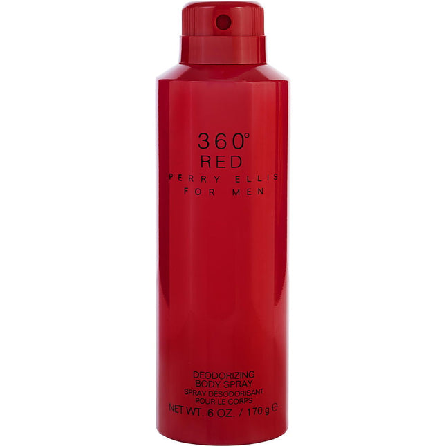 Perry Ellis 360 Red By Perry Ellis Body Spray 6 Oz Perry Ellis