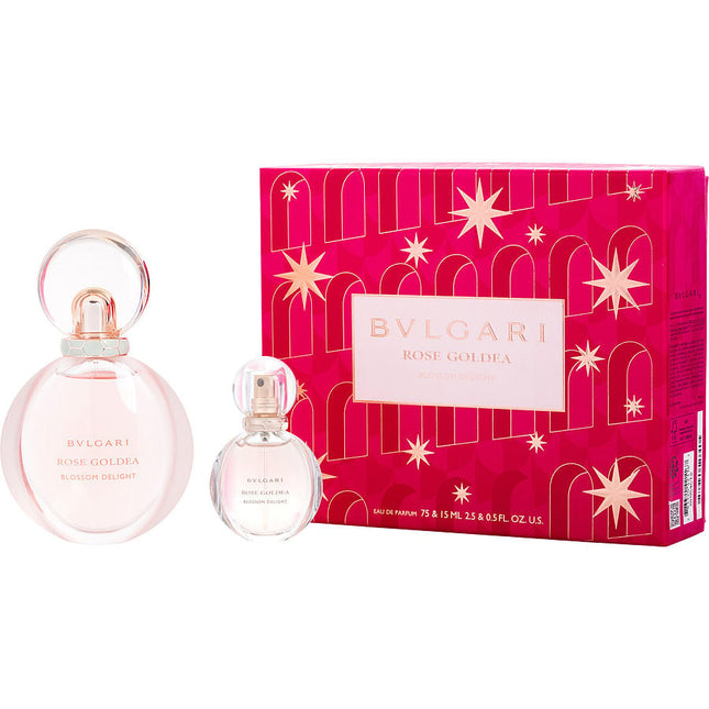 Bvlgari Rose Goldea Blossom Delight By Bvlgari Eau De Parfum Spray 2.5 Oz & Eau De Parfum Spray 0.5 Oz