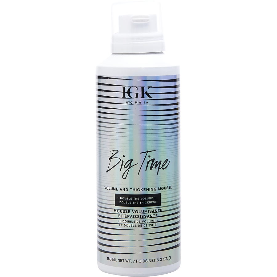 Igk Big Time Volume + Thickening Mousse 6.2 oz