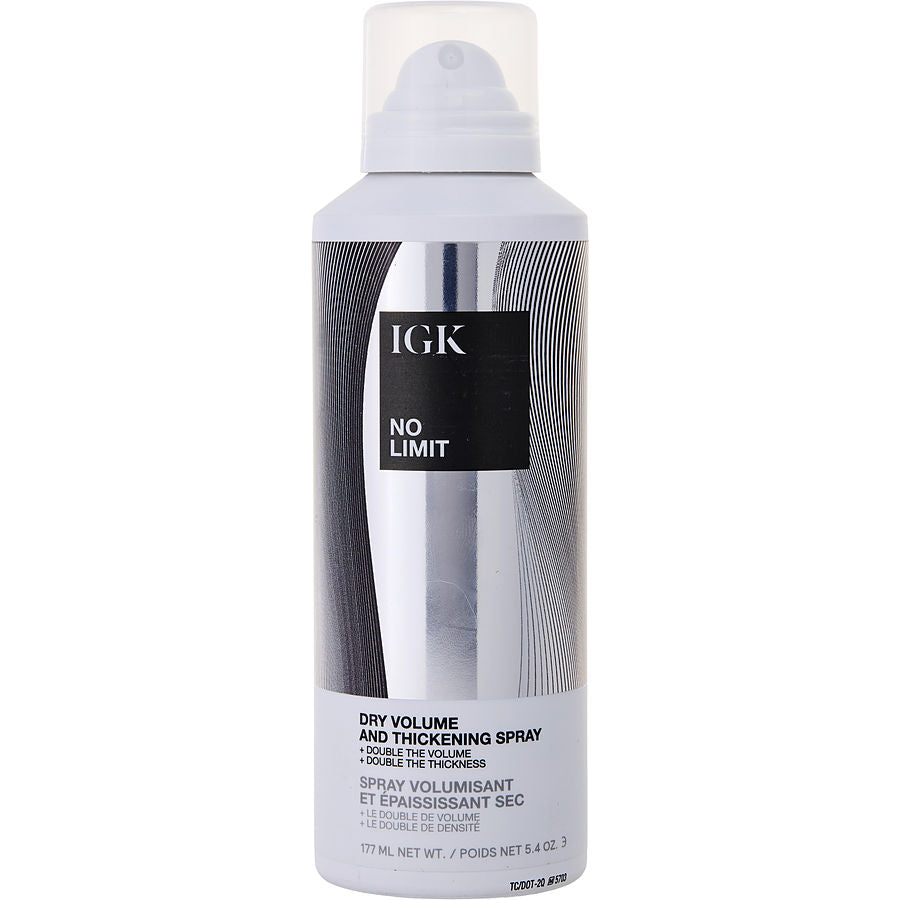 Igk No Limit Dry Volume & Thickening Spray 5.4 oz