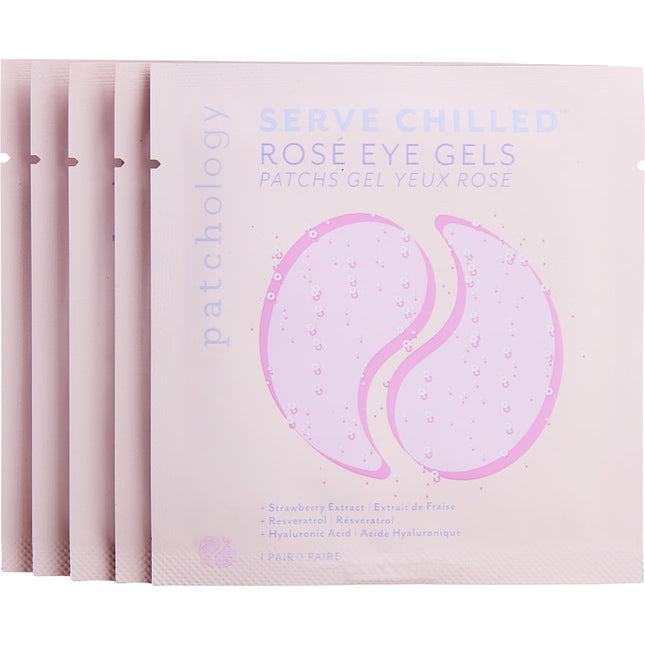 Serve Chilled Rose Eye Gels --5pairs