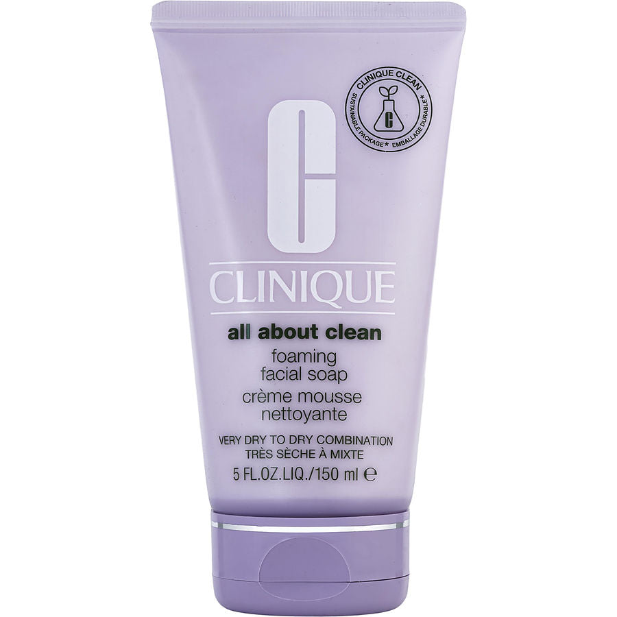 All About Clean Foaming Facial Soap ( Very Dry To Dry Combination ) --150ml/5oz Clinique
