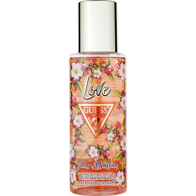 Guess Love Sheer Attraction By Guess Fragrance Mist 8.4 Oz Guess