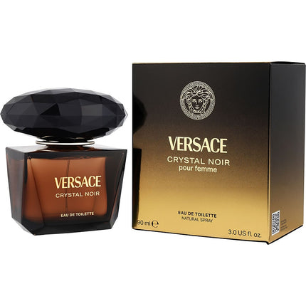 Versace Crystal Noir By Gianni Versace Edt Spray 3 Oz (new Packaging)