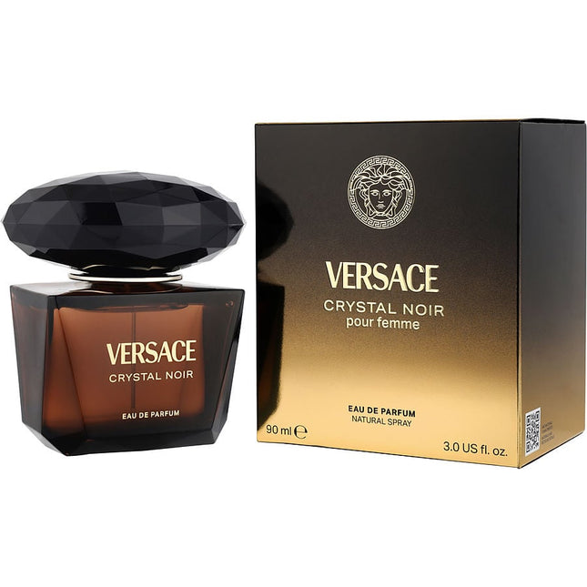 Versace Crystal Noir By Gianni Versace Eau De Parfum Spray 3 Oz (new Packaging)