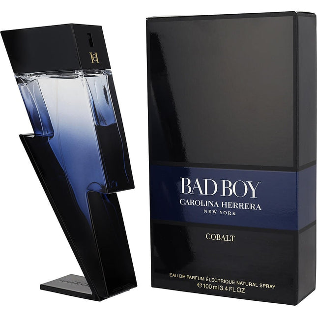 Ch Bad Boy Cobalt By Carolina Herrera Eau De Parfum Electrique Spray 3.4 Oz
