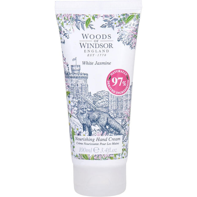 Woods Of Windsor White Jasmine By Woods Of Windsor Hand Cream 3.4 Oz Woods Of Windsor
