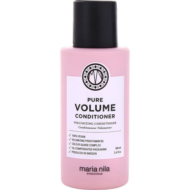 Pure Volume Conditioner Sulphate & Paraben Free 3.4 Oz Maria Nila