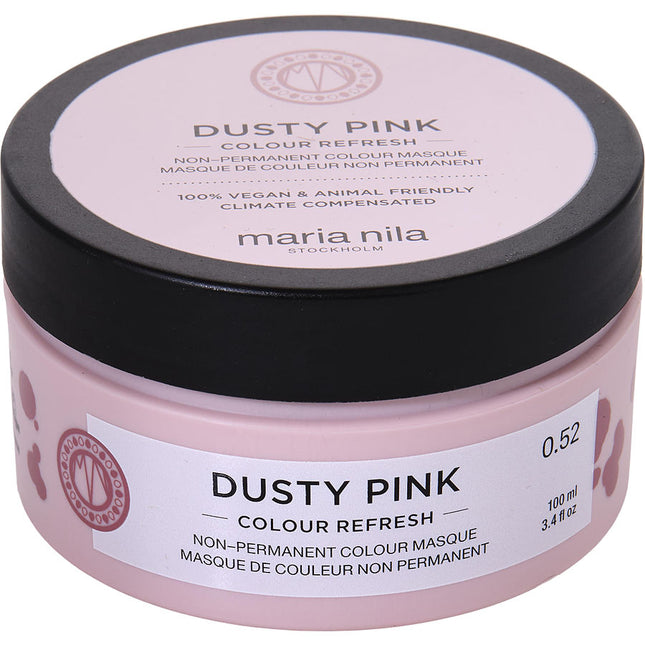 Maria Nila Colour Refresh Non-Permanent Mask - Dusty Pink 3.4 oz