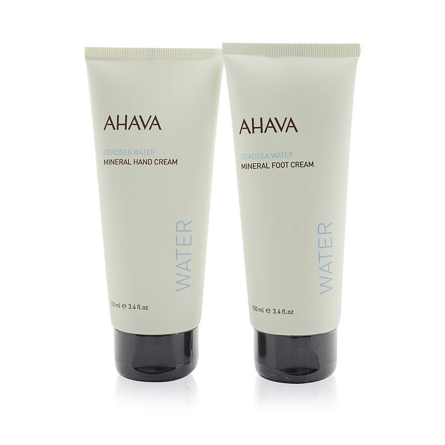 Ahava Essential Hydration Hand & Foot Duo Kit: Deadsea Water Mineral Cream 100ml+ 100ml 2pcs