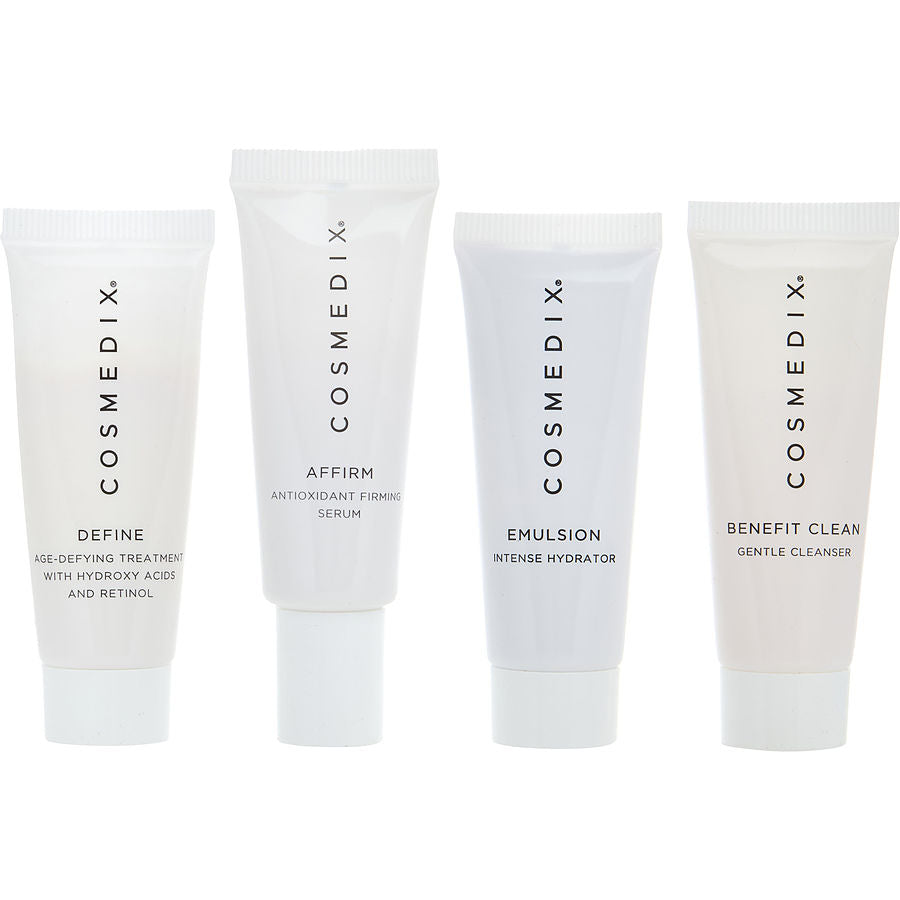 Cosmedix Normal Skin 4-Piece Essentials Kit: Benefit Clean + Affirm Define Emulsion 4x15ml/0.5oz