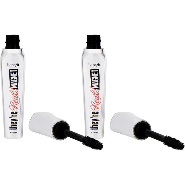 Benefit They're Real! Magnet Powerful Lifting & Lengthening Mascara Duo - # Supercharged Black  --2x9g/0.32oz By Benefit Benefit