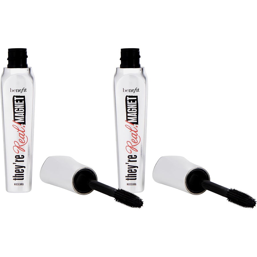 Benefit They're Real! Magnet Powerful Lifting & Lengthening Mascara Duo - # Supercharged Black  --2x9g/0.32oz By Benefit Benefit