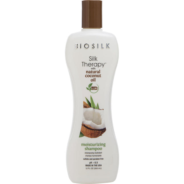 Silk Therapy Organic Coconut Oil Shampoo 12 Oz Biosilk