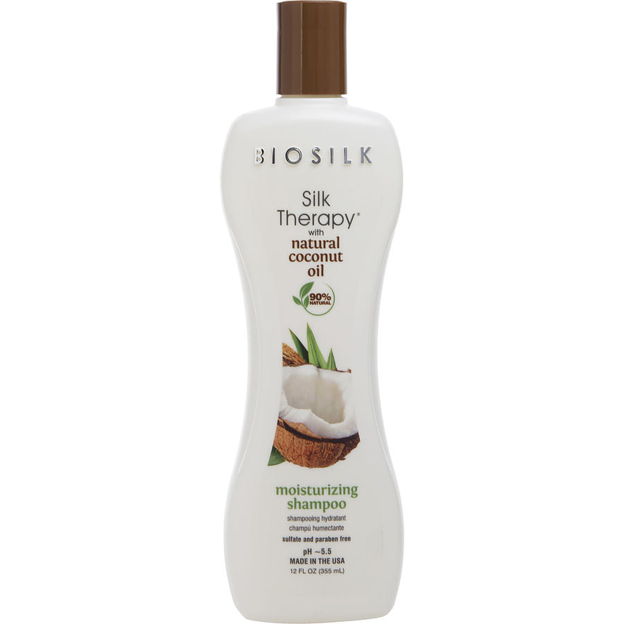 Silk Therapy Organic Coconut Oil Shampoo 12 Oz Biosilk
