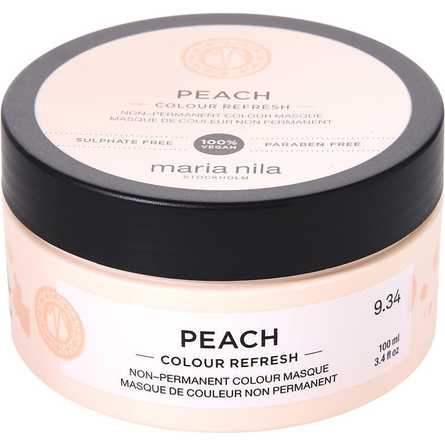 Maria Nila Colour Refresh Non-Permanent Mask - Peach 3.4 oz