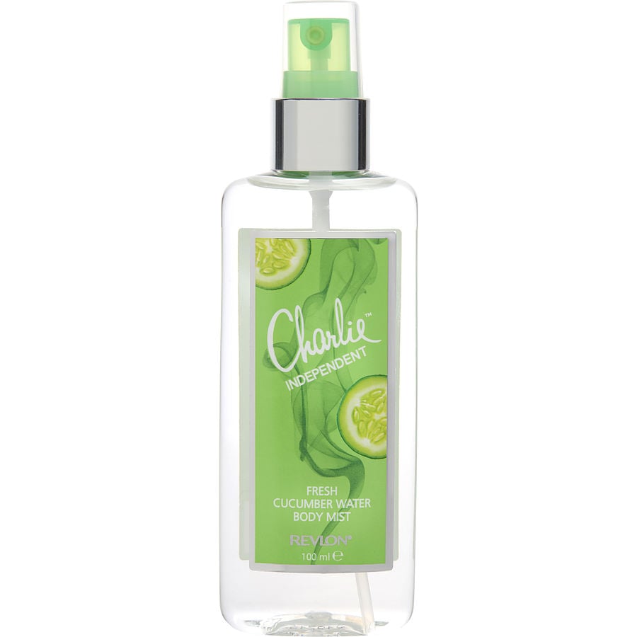 Charlie Independent Fresh Cucumber Water By Revlon Body Mist 3.3 Oz Revlon