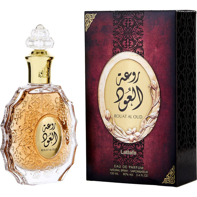 Lattafa Rouat Al Oud By Lattafa Eau De Parfum Spray 3.4 Oz