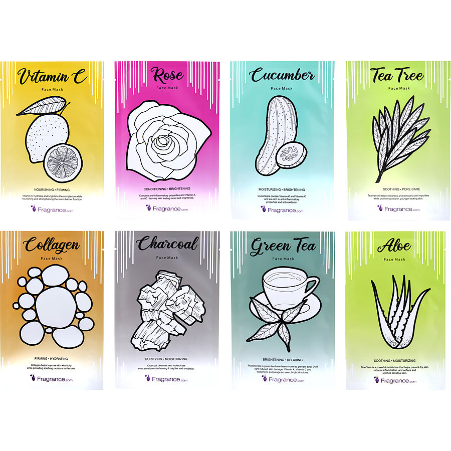 Maison Demusk Beauty Accessories Naturally-Infused Moisturizing Sheet Mask: Vitamin C