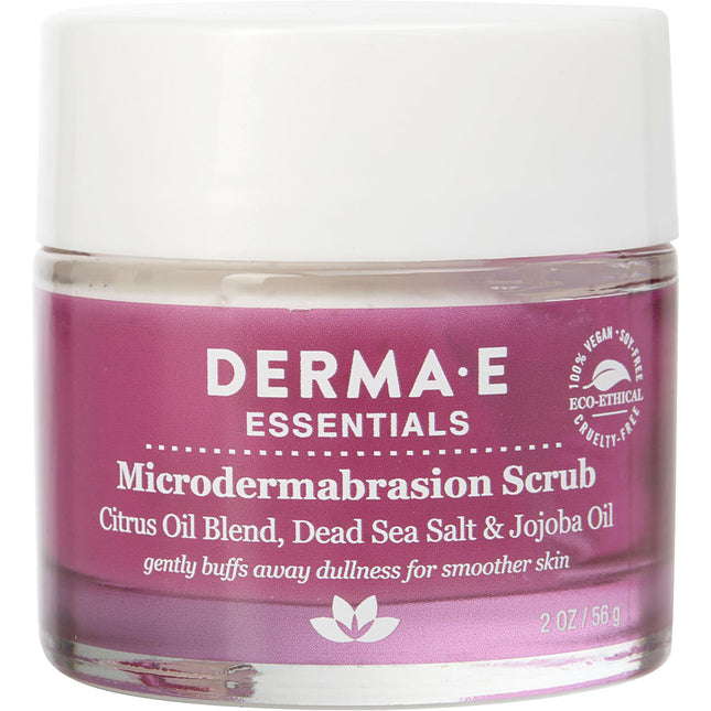 Derma E Microdermabrasion Scrub - Citrus Oil Blend Dead Sea Salt & Jojoba 56g/2oz