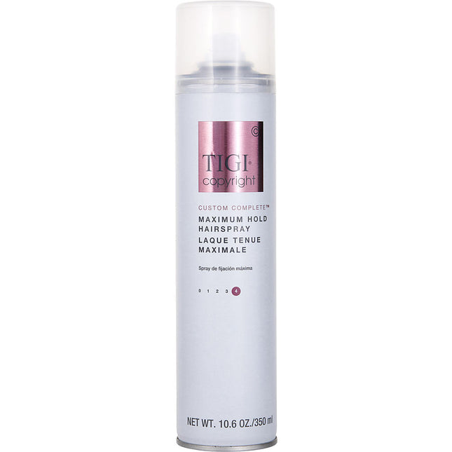 Copyright Custom Complete Maximum Hold Spray 10.6 Oz Tigi