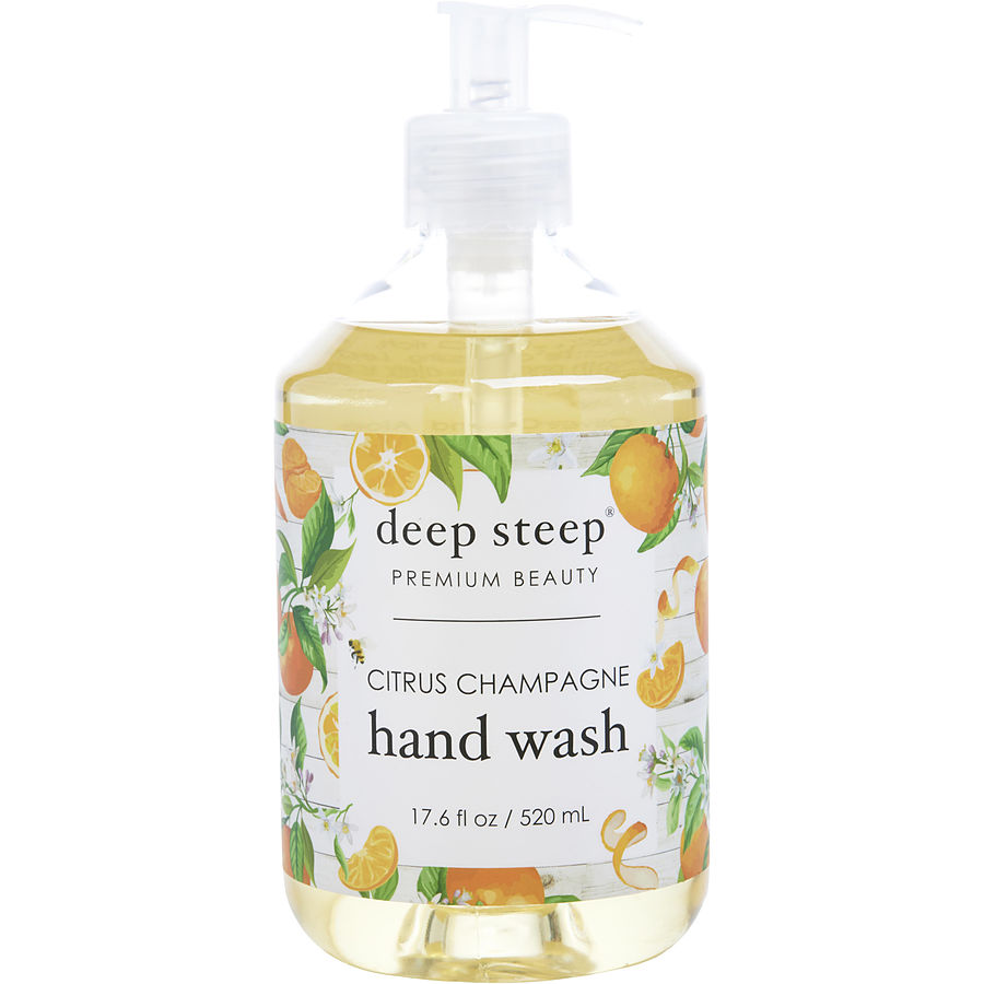 Deep Steep Citrus Champagne Hand Wash 520ml/17.6oz