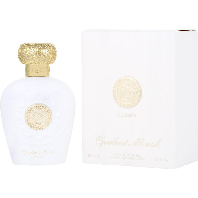 Lattafa Opulent Musk By Lattafa Eau De Parfum Spray 3.4 Oz