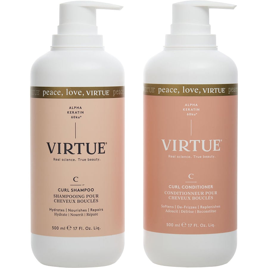Curl Professional Duo- Shampoo 17 Oz & Conditioner 17 Oz Virtue