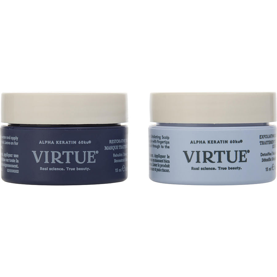 Virtue Hair & Scalp Reset Duo- Exfoliating Treatment 15 ml Mask