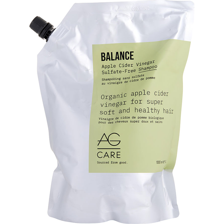 Balance Apple Cider Vinegar Sulfate-free Shampoo (new Packaging) 33.8 Oz Ag Hair Care
