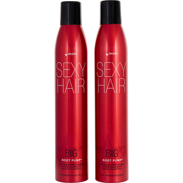 Sexy Hair Big Root Pump Volumizing Spray Mousse Duo 300 ml