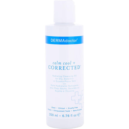 Calm Cool & Corrected Hydrating Cleansing Oil, Moisturizer For Dry, Sensitive Or Eczema-prone Skin --200ml/6.76oz