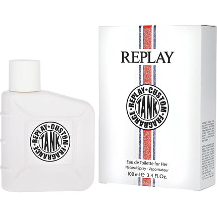 Replay Tank Custom By Replay Edt Spray 3.4 Oz