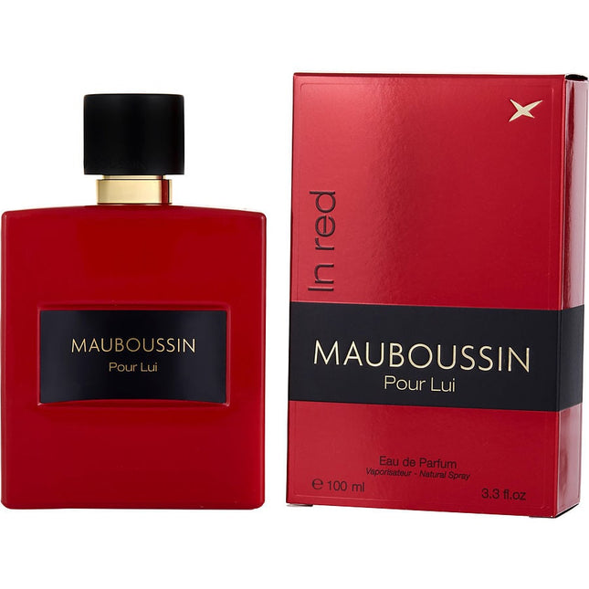 Mauboussin Pour Lui In Red By Mauboussin Eau De Parfum Spray 3.3 Oz