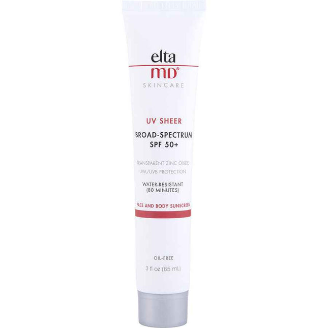 Eltamd Uv Sheer Water-Resistant Face & Body Sunscreen Spf 50 85ml/3oz