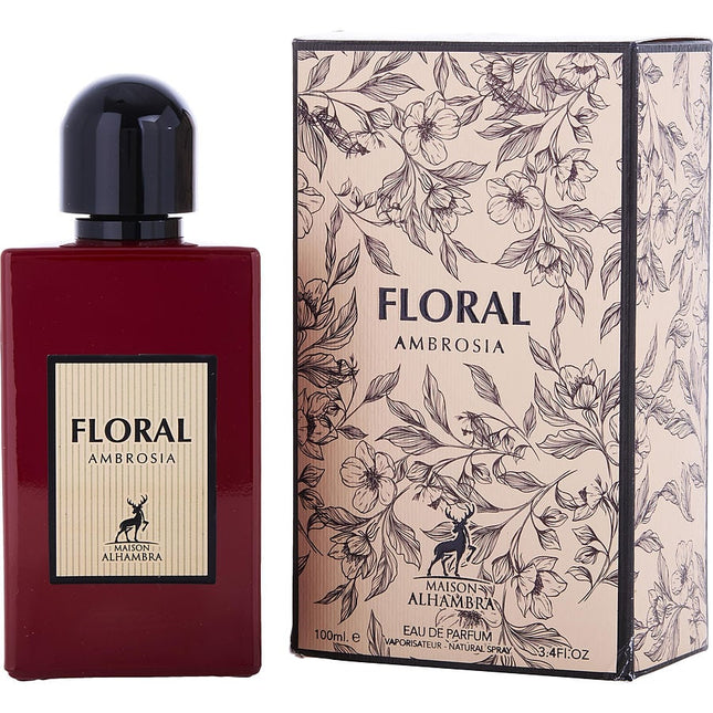 Maison Alhambra Floral Ambrosia By Maison Alhambra Eau De Parfum Spray 3.4 Oz