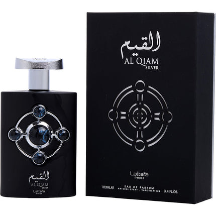 Lattafa Pride Al Qiam Silver By Lattafa Eau De Parfum Spray 3.4 Oz