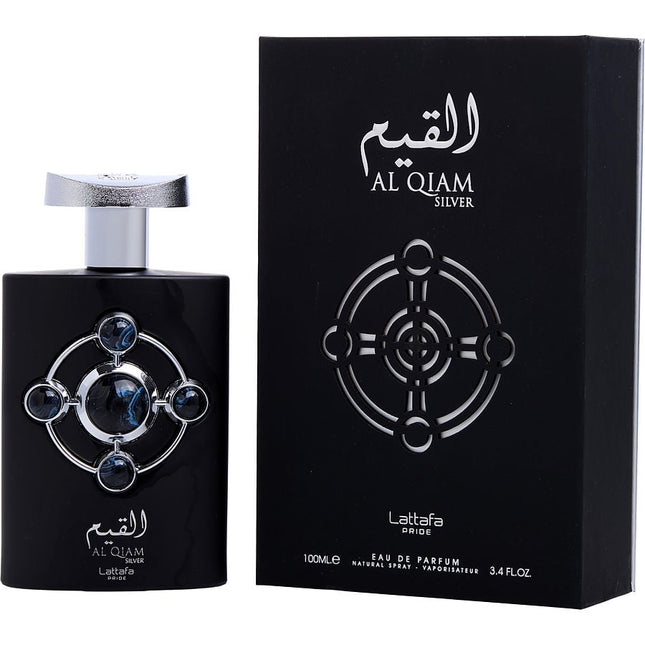 Lattafa Pride Al Qiam Silver By Lattafa Eau De Parfum Spray 3.4 Oz
