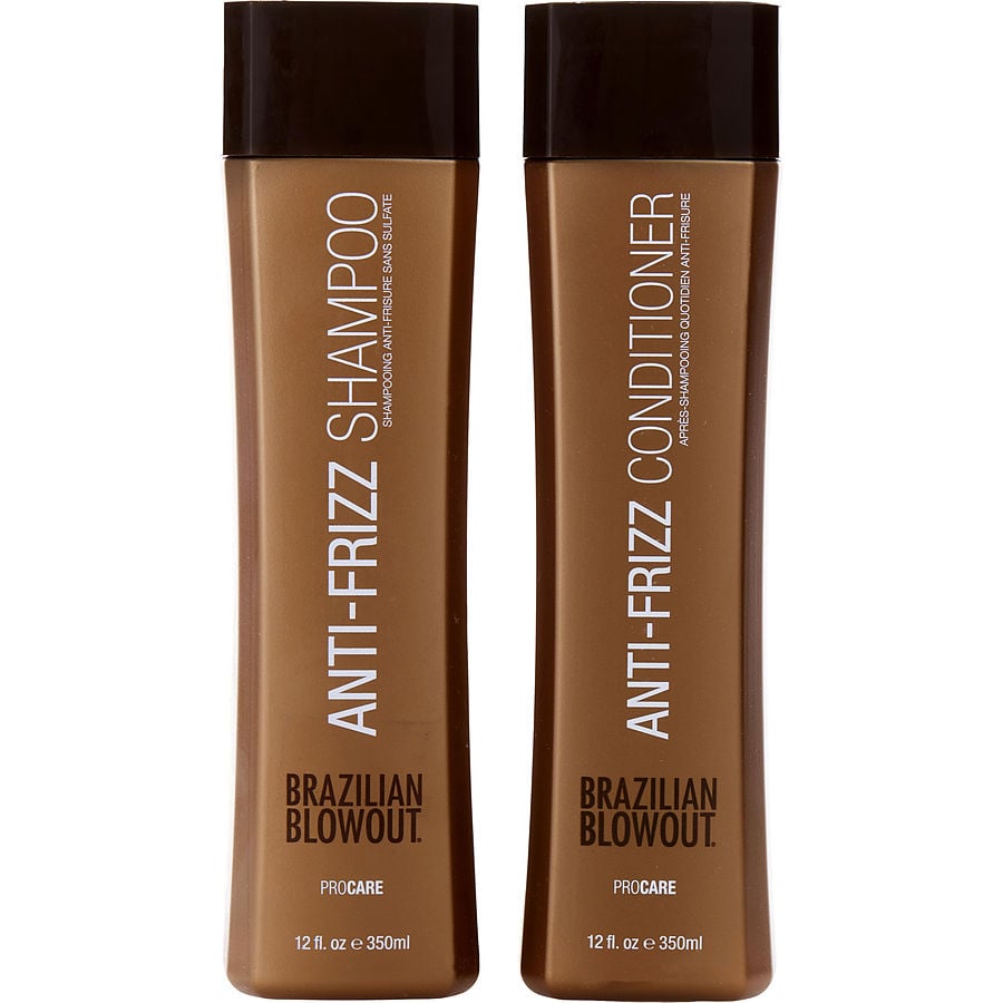 Brazilian Blowout Hc_set: 350 ml Anti-Frizz Shampoo And Conditioner Duo Set