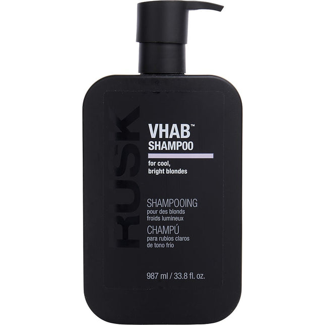 Vhab Shampoo For Cool, Bright Blondes 33 Oz Rusk