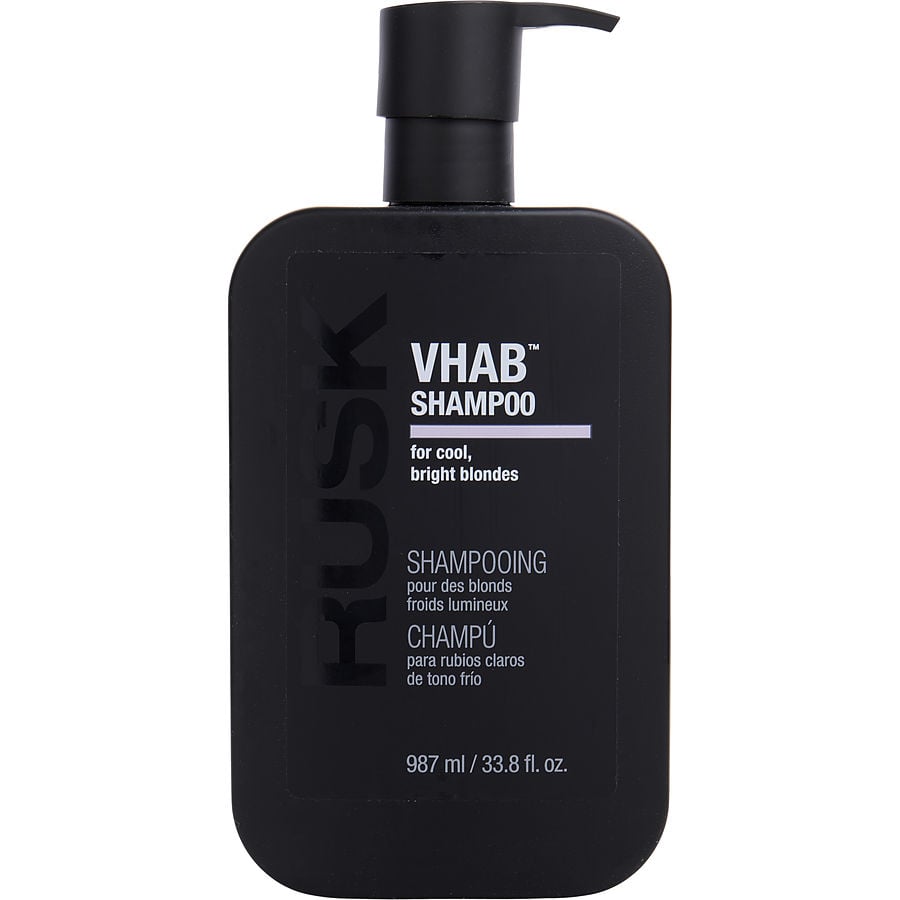 Vhab Shampoo For Cool, Bright Blondes 33 Oz Rusk