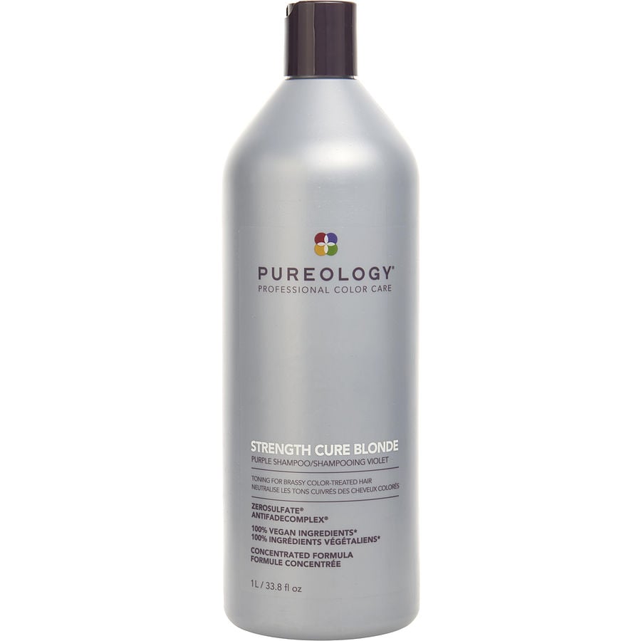 Strength Cure Blonde Purple Shampoo 33.8 Oz Pureology