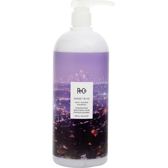 Sunset Blvd Daily Blonde Shampoo 33.8 Oz R+co