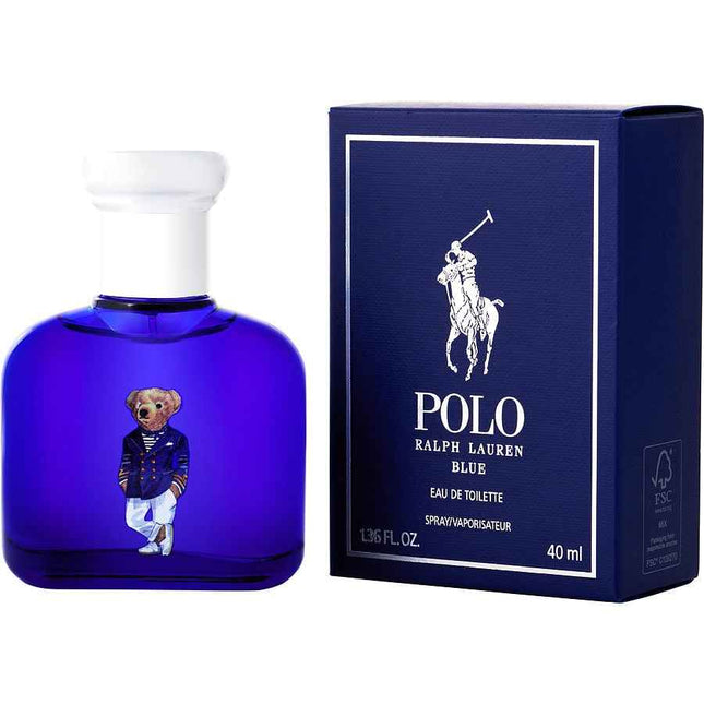 Polo Blue Bear By Ralph Lauren Edt Spray 1.3 Oz (limited Edition)