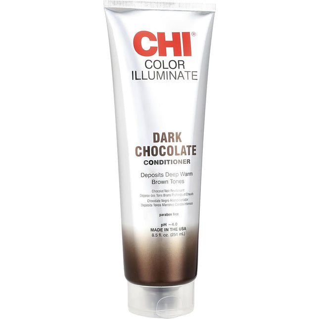Chi Color Illuminate Conditioner - Dark Chocolate 8.5 oz