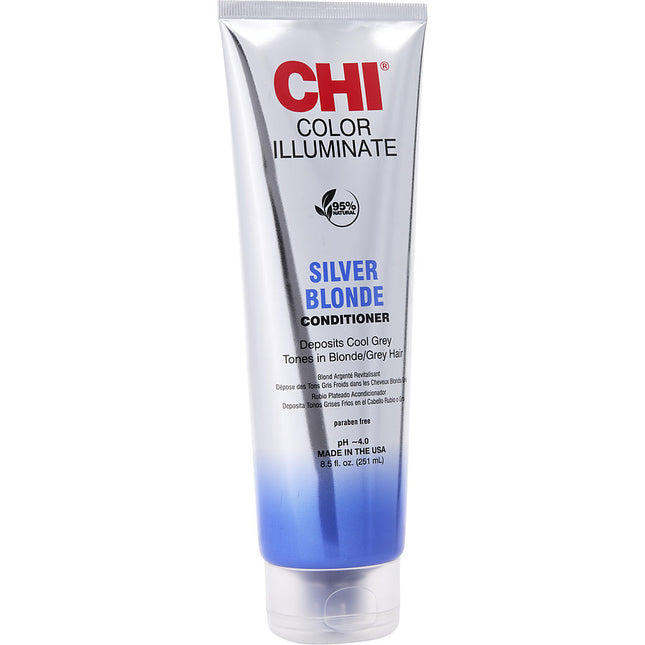 Chi Color Illuminate Conditioner - Silver Blonde 8.5 oz