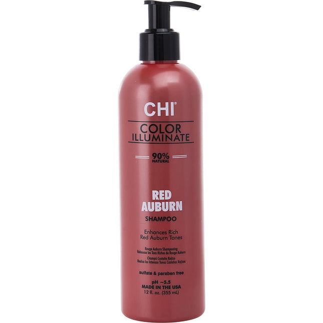 Color Illuminate Shampoo Red Auburn 12 Oz Chi